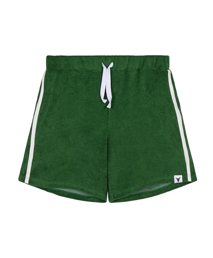 KIDS TERRY uniseks korte broek groen