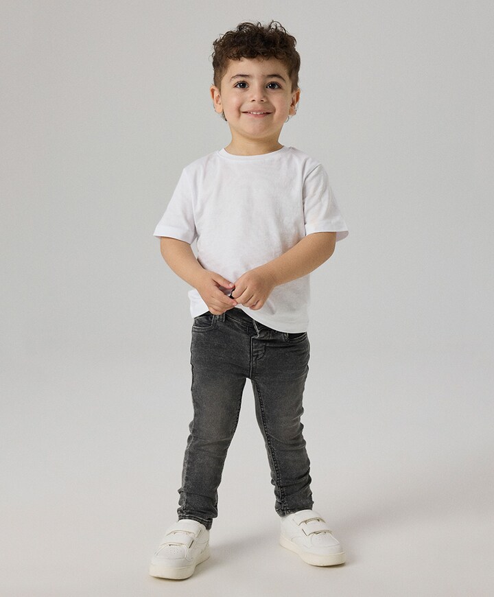 NMMTHEO DNMTHAYER 2689SWE KEY PANT jongens jeans grijs