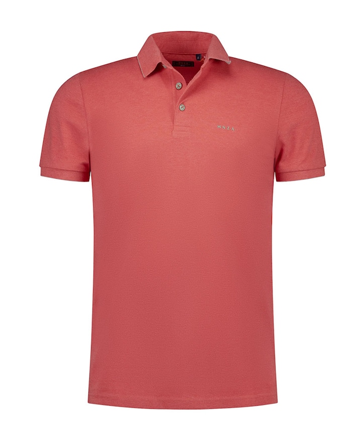 Heren polo rood