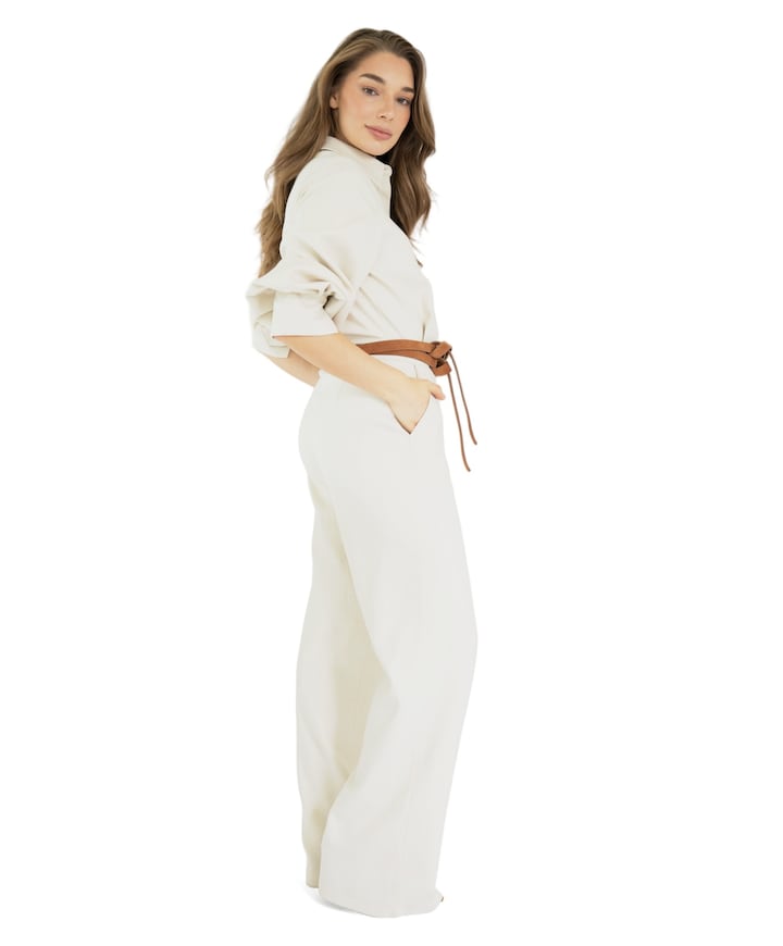Jumpsuit dames jumpsuit beige