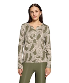 Dames longsleeve groen
