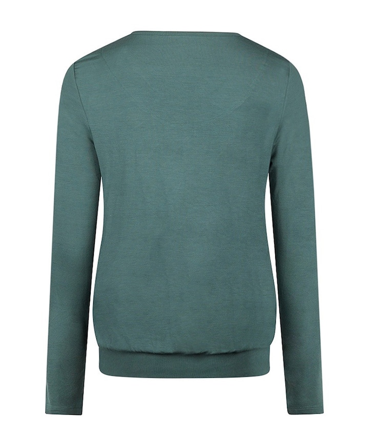 Dames pyjamatop groen