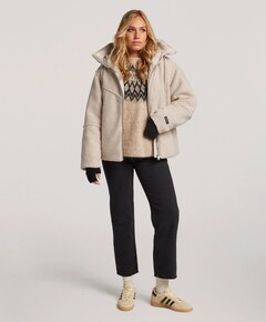 Dames jas beige