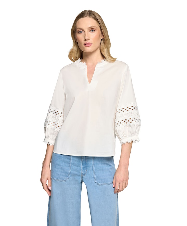 Dames blouse wit