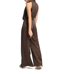 dames jumpsuit bruin