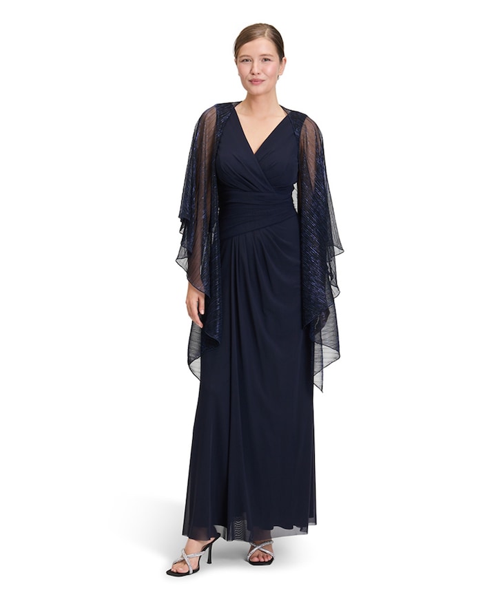 Dames sjaal blauw