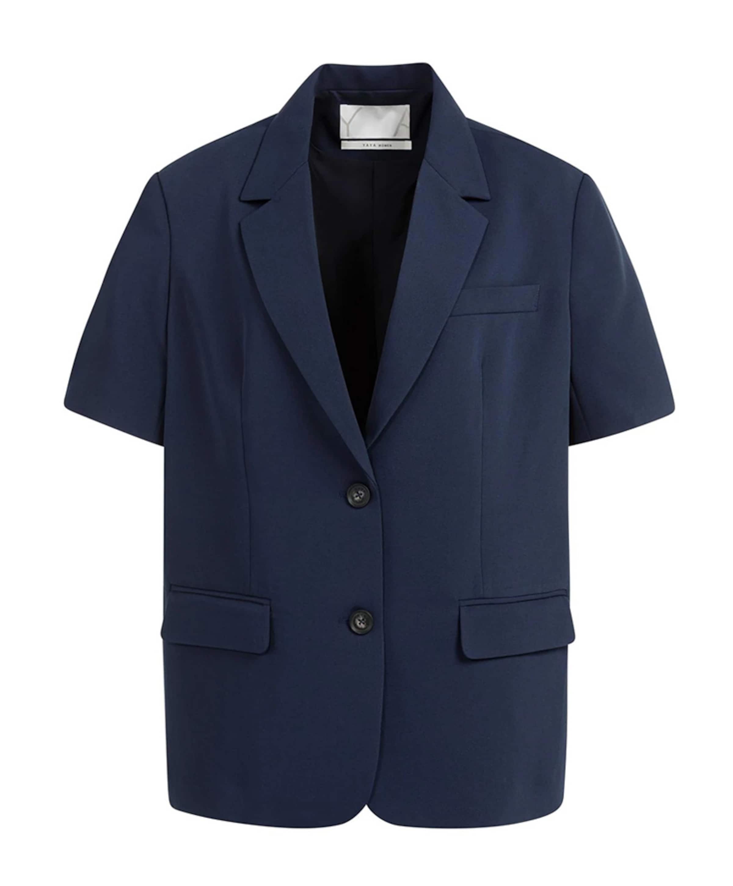 Dames blazer blauw