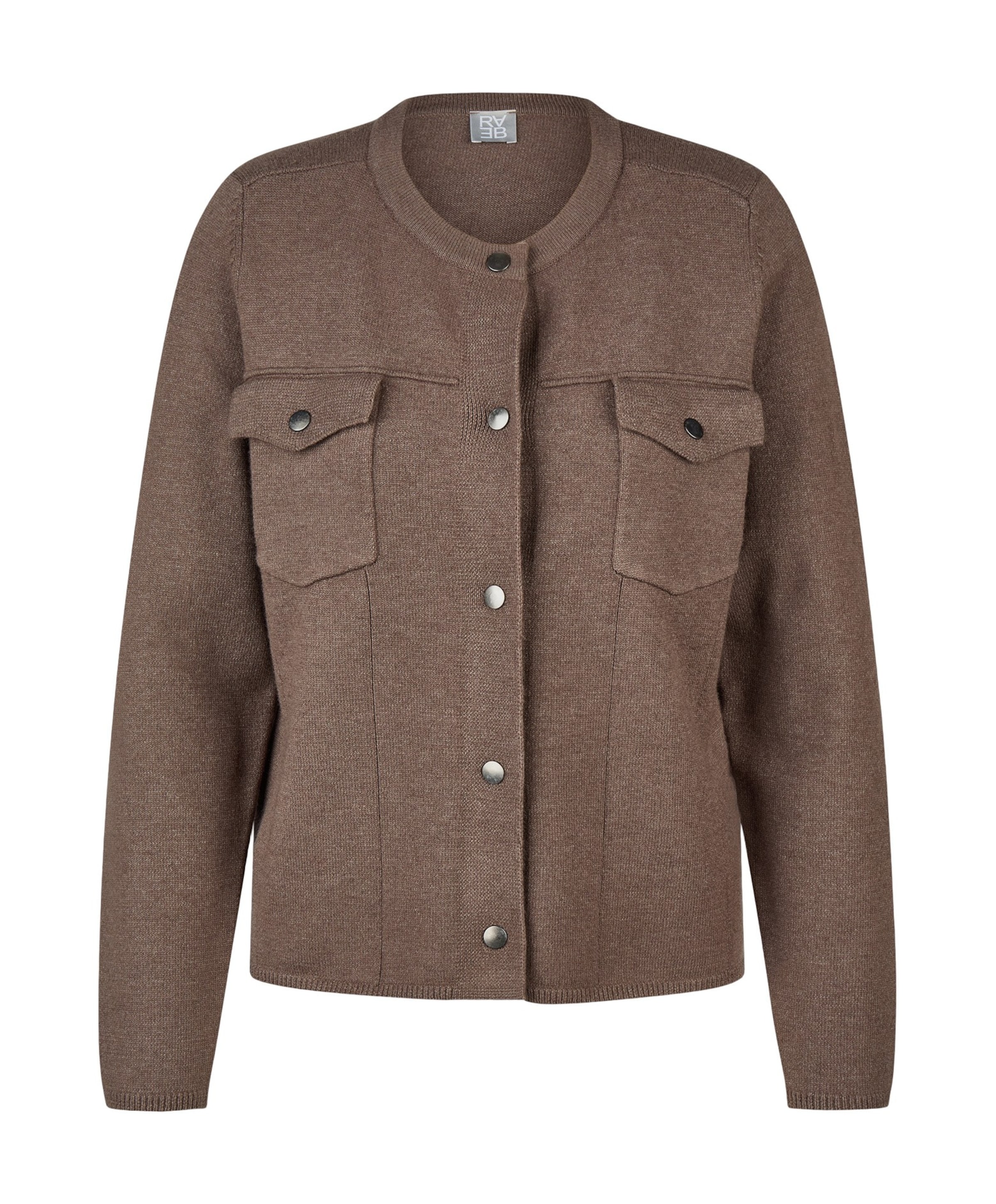Dames vest bruin