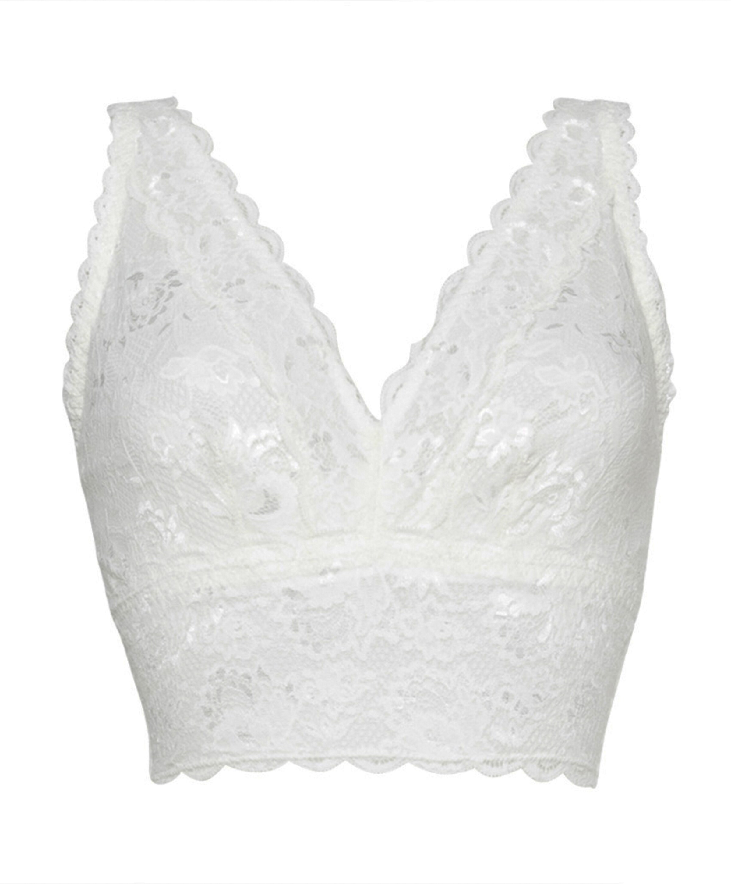 Dames bralette ecru