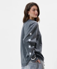 Uniseks longsleeve grijs