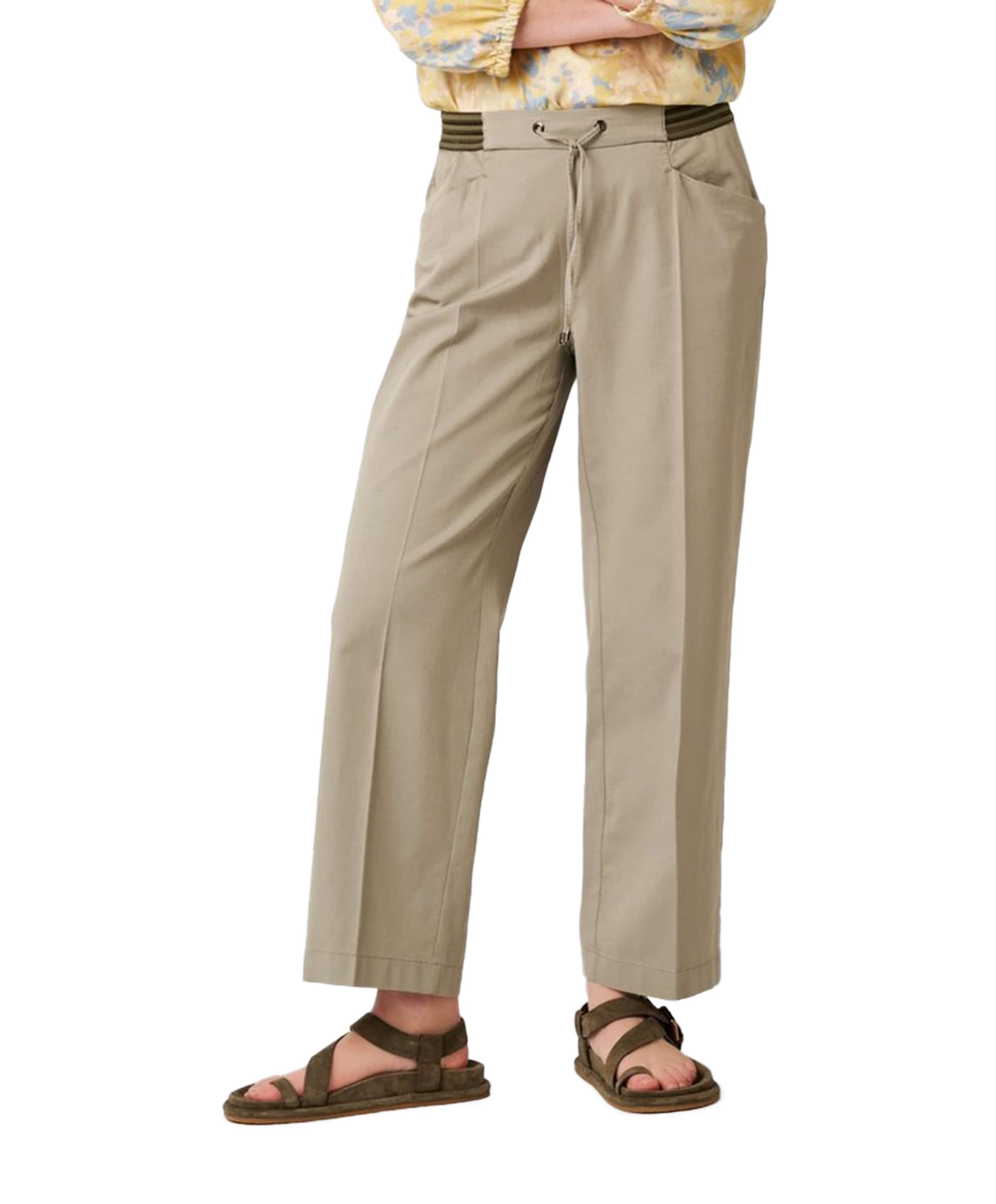 Sue Wide 7/8 dames broek groen