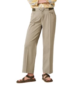 Sue Wide 7/8 dames broek groen