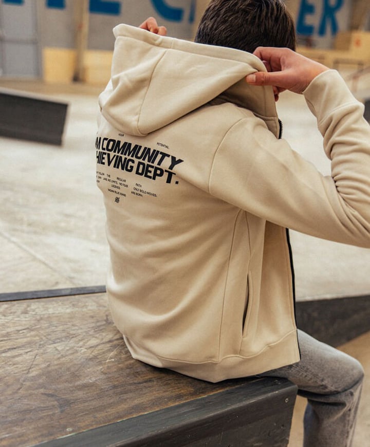 Jongens vest beige
