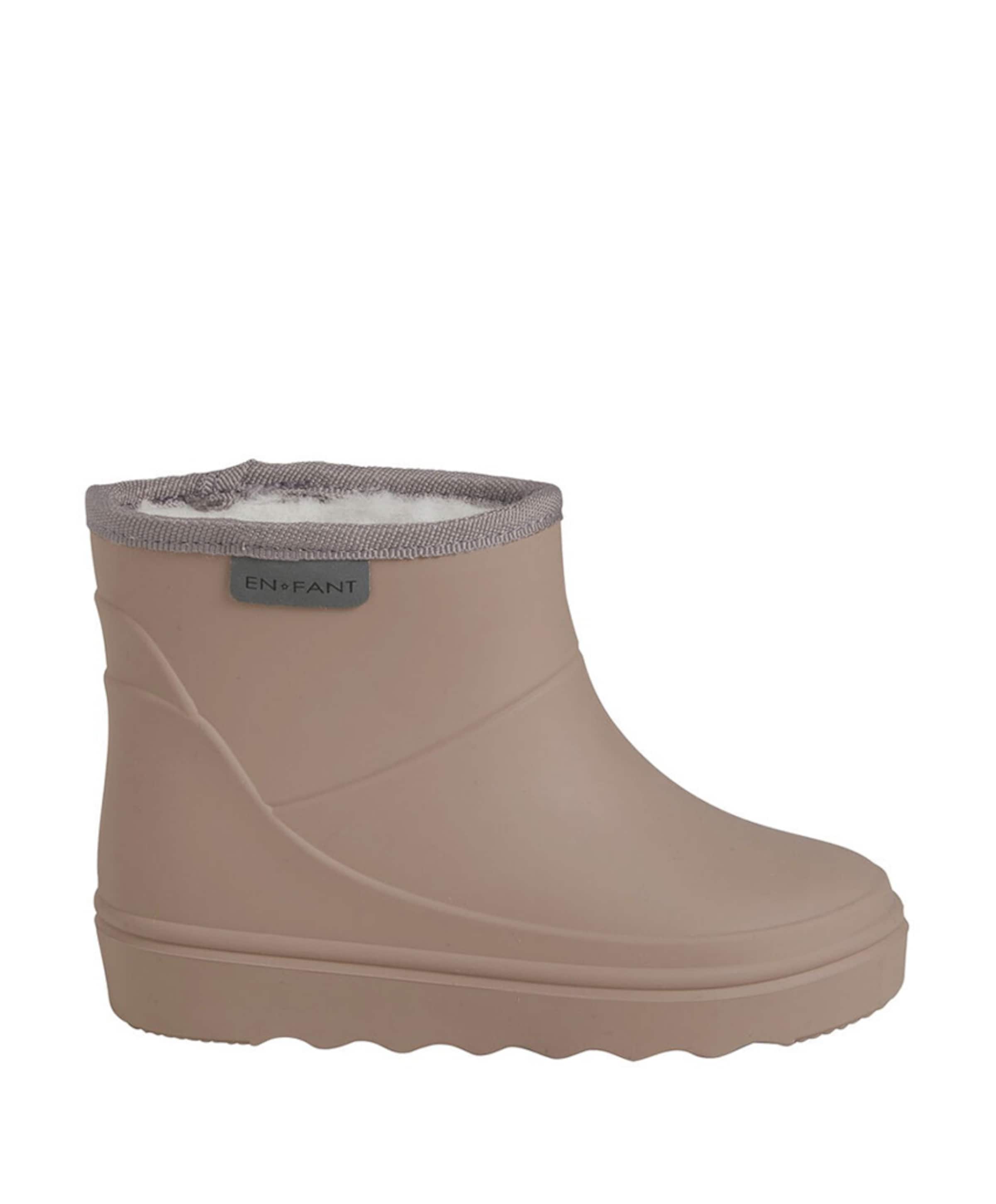 Thermo Boots Short Solid uniseks laarzen  beige