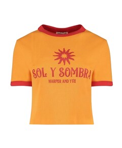 Dames T-shirt oranje