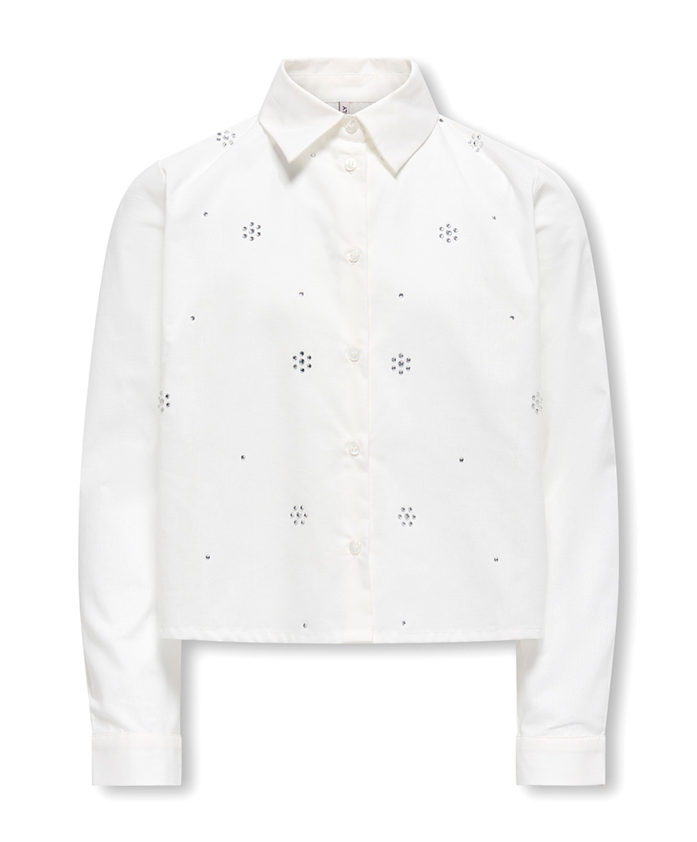 Blouse lange mouw ecru