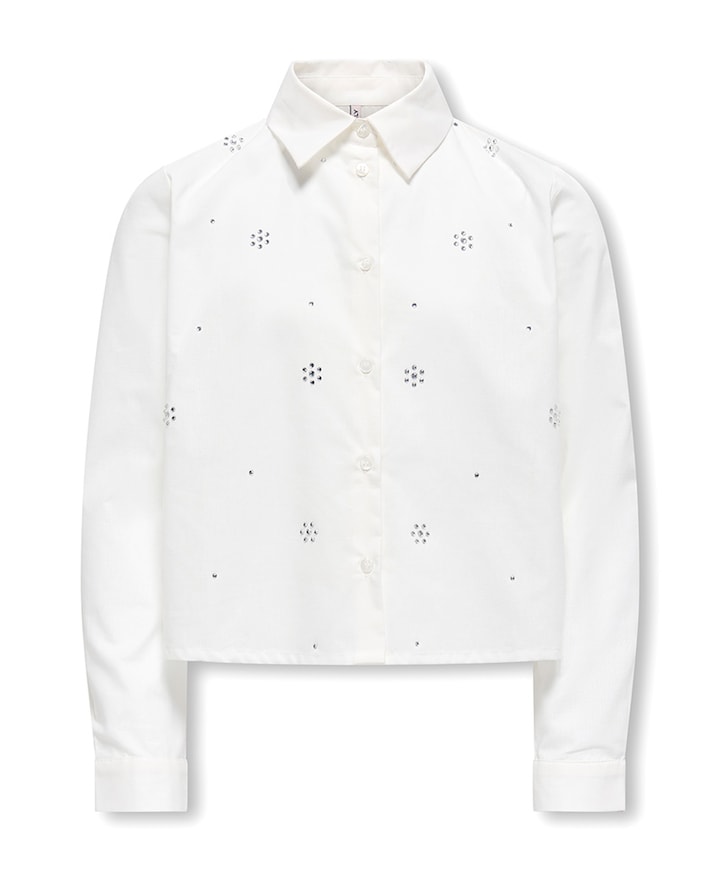 Blouse lange mouw ecru