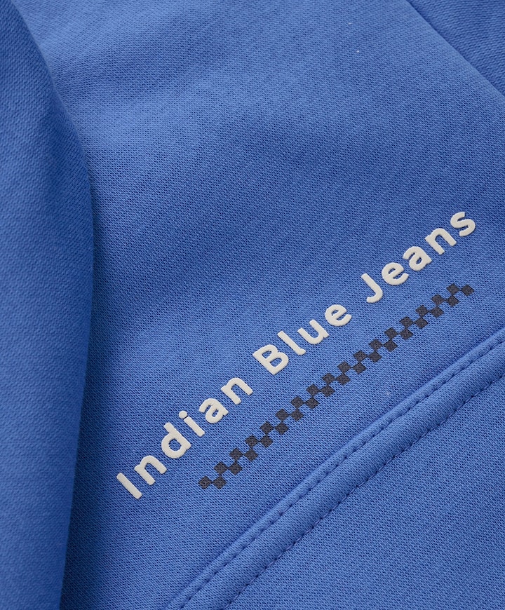 Jongens hoodie blauw