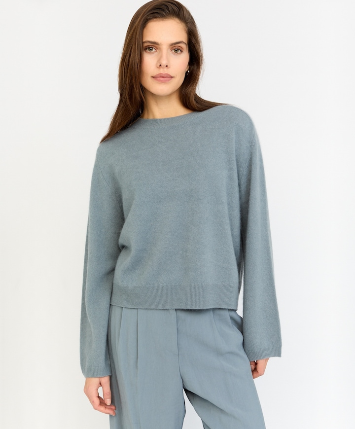 Dames trui blauw