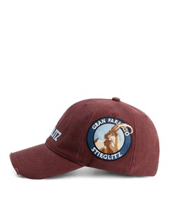 Dames cap rood