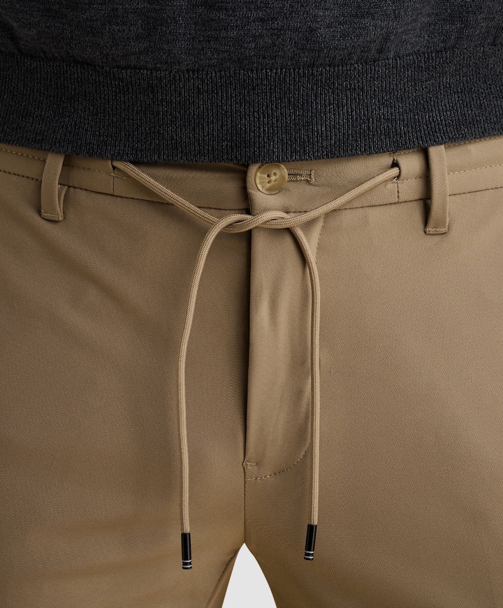 V12 CHINO TECH STRETCH heren broek beige