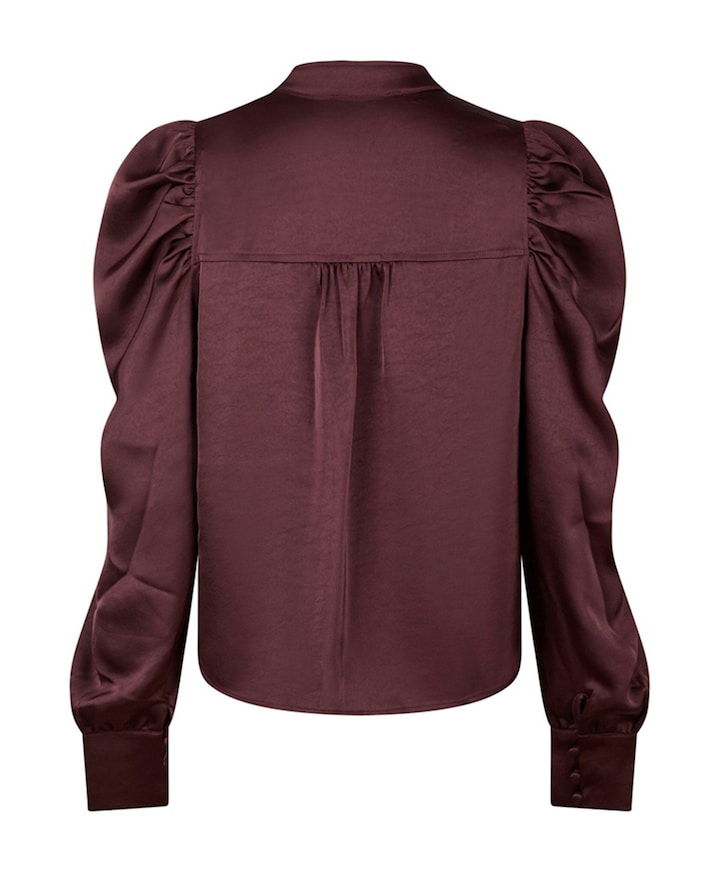 Dames blouse bordeaux