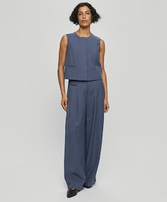 MSCHFrode HW dames broek blauw