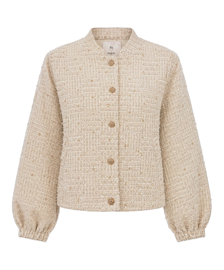 Dames jas beige