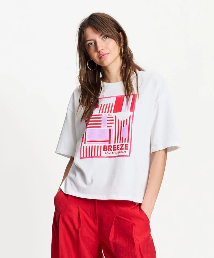 Dames T-shirt wit