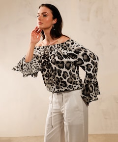 Dames blouse zwart