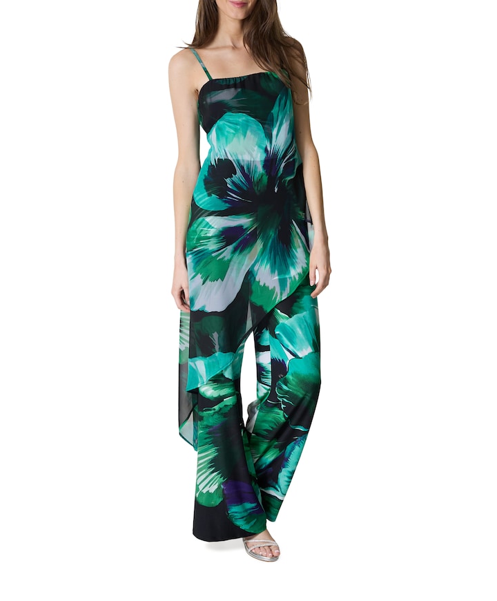 Woven Jumpsuit dames jumpsuit groen