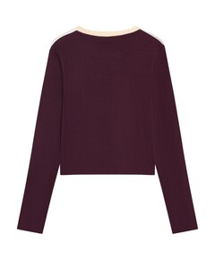 Meisjes longsleeve bordeaux