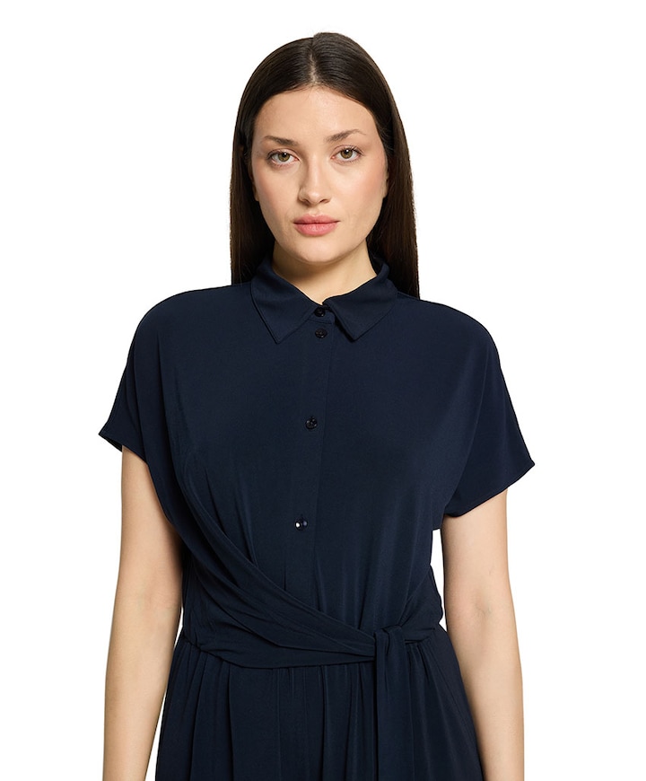 dames jumpsuit blauw