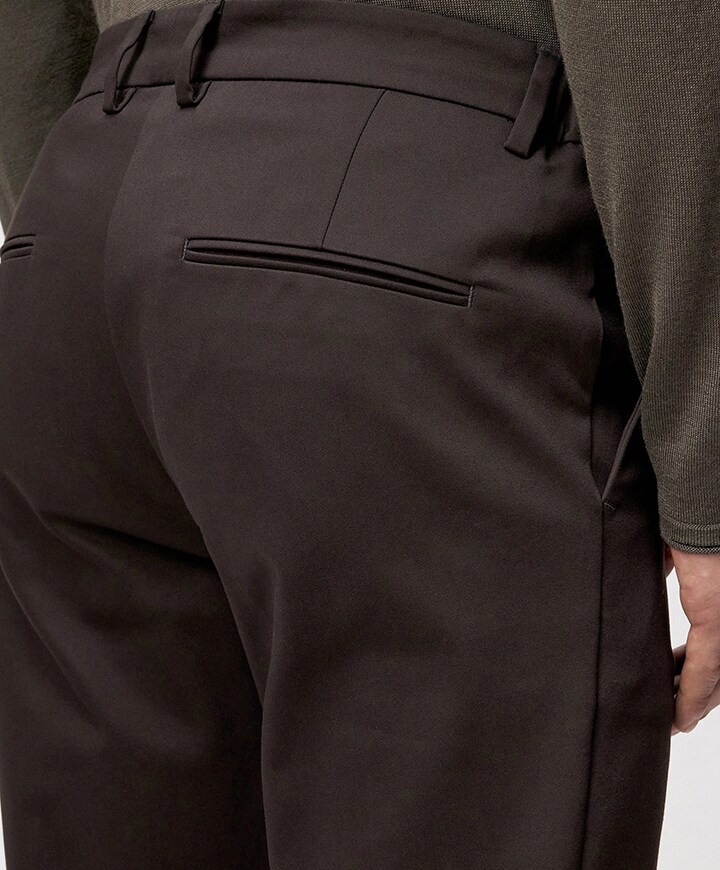 Ajend RGLR heren pantalon bruin