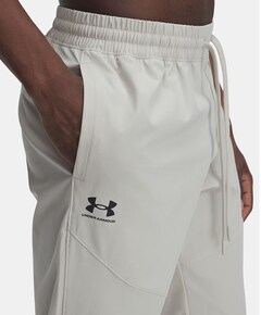 Ua Vibe Woven Jogger-blk heren broek beige