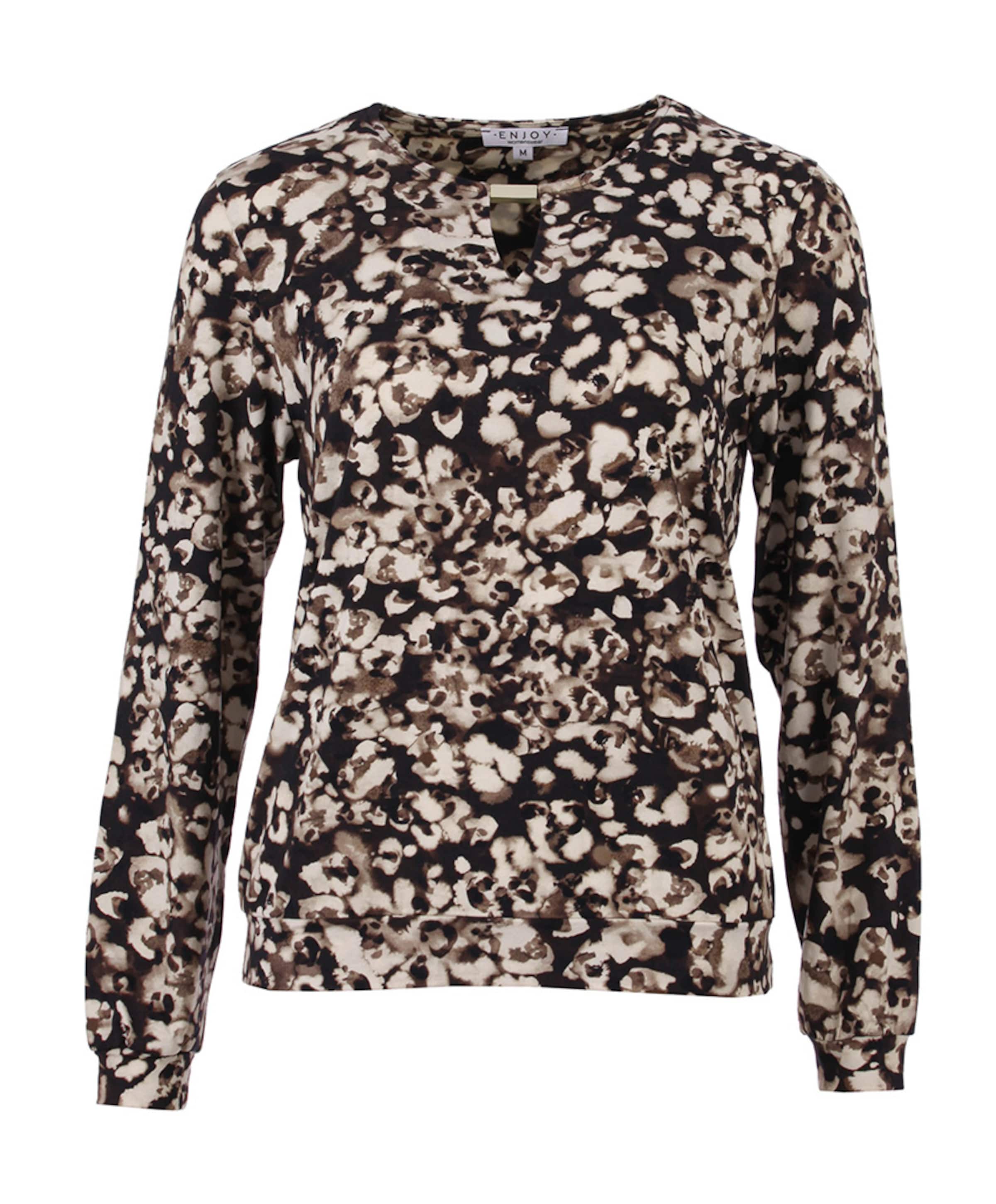 Dames longsleeve bruin