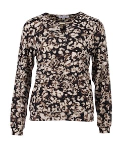 Dames longsleeve bruin