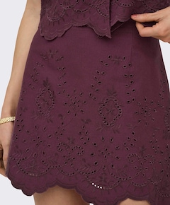 Dames rok bordeaux