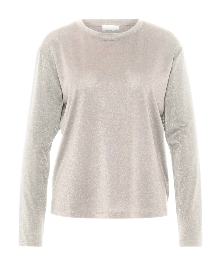Dames longsleeve beige