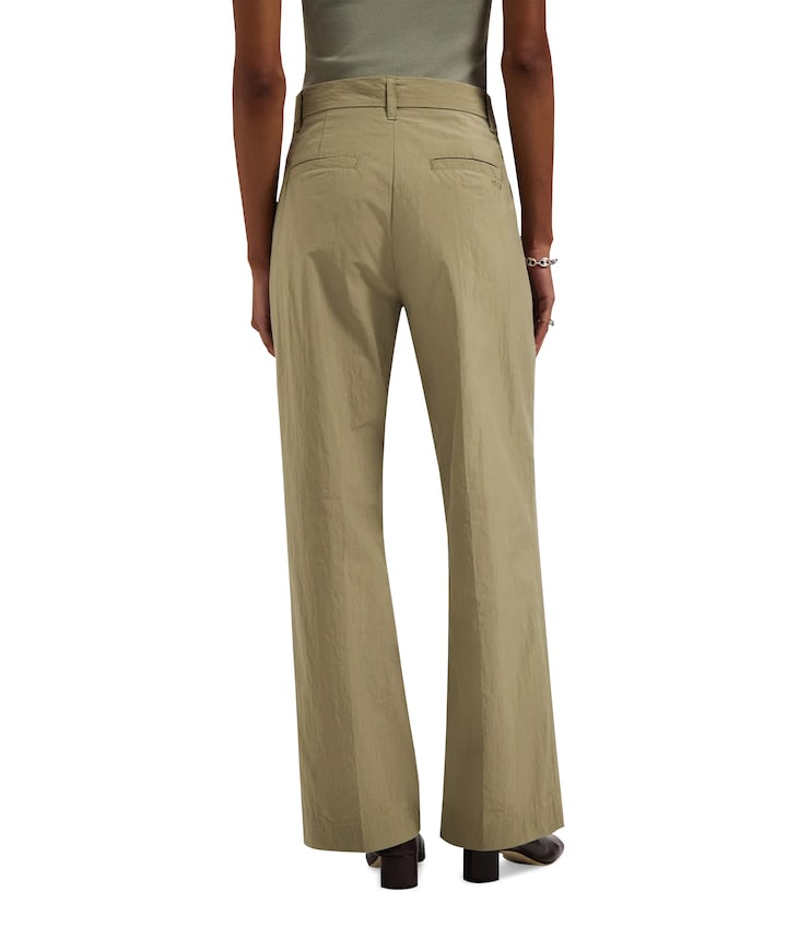 Tailored trousers dames broek beige