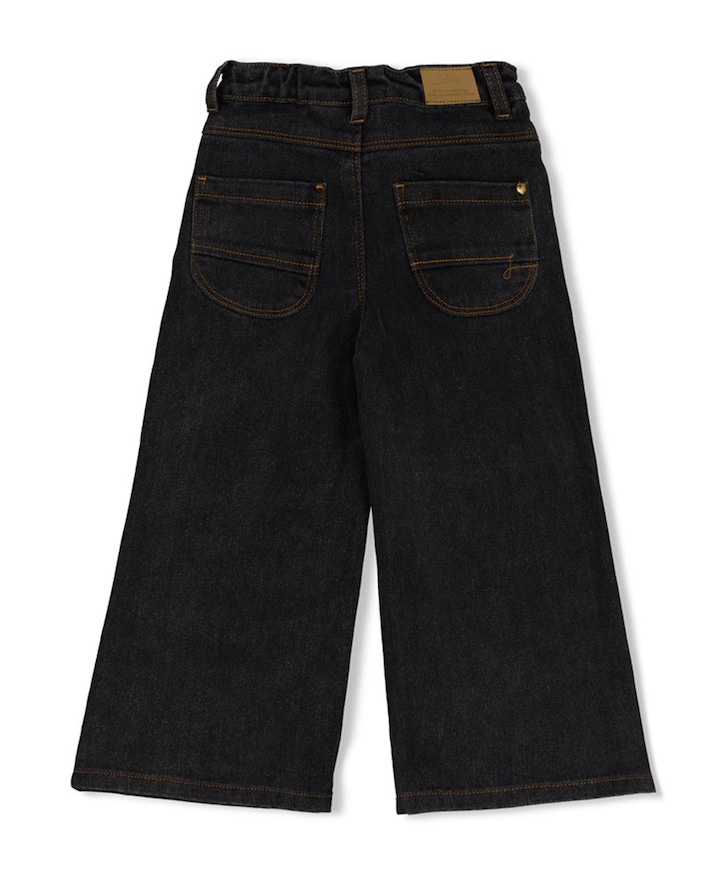 Jeans wide leg - Winter meisjes jeans zwart