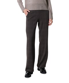 Jenny Wide Leg dames broek bruin