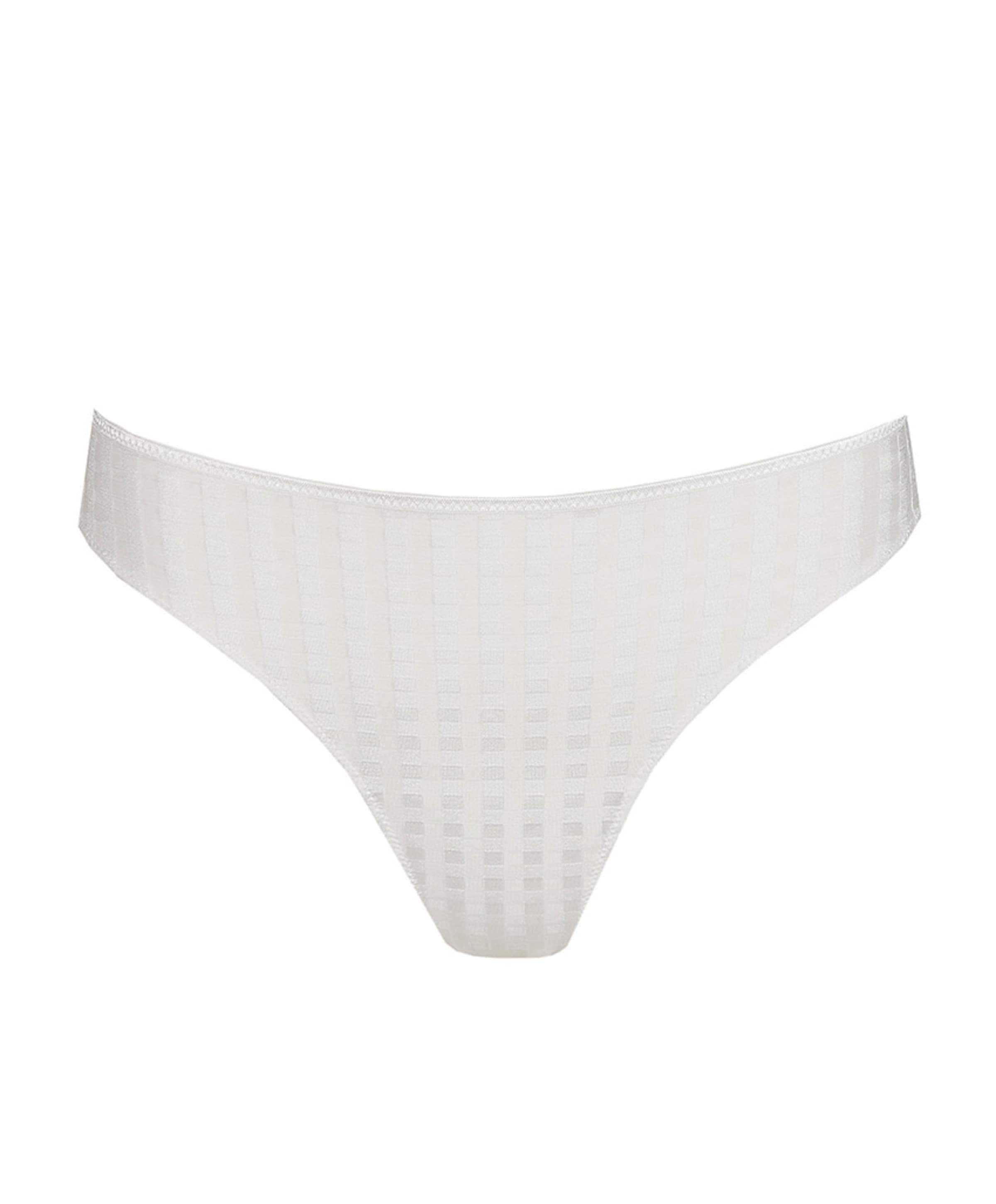 Dames string ecru