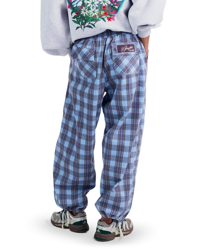 Briana Balloon dames broek blauw