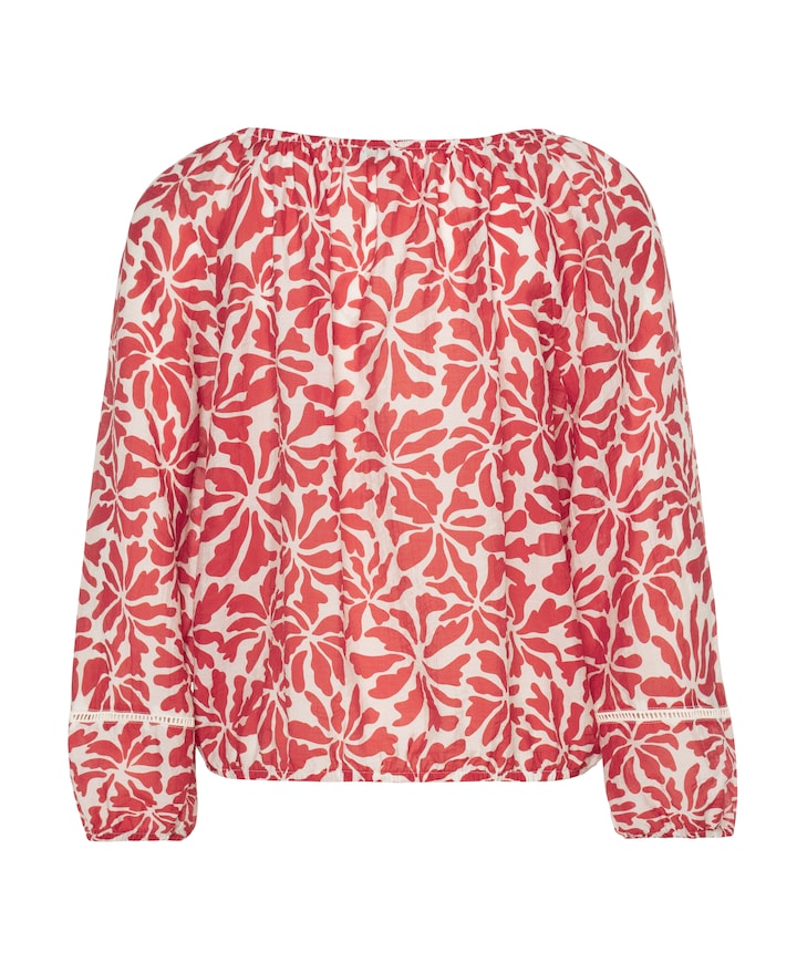 Dames blouse rood