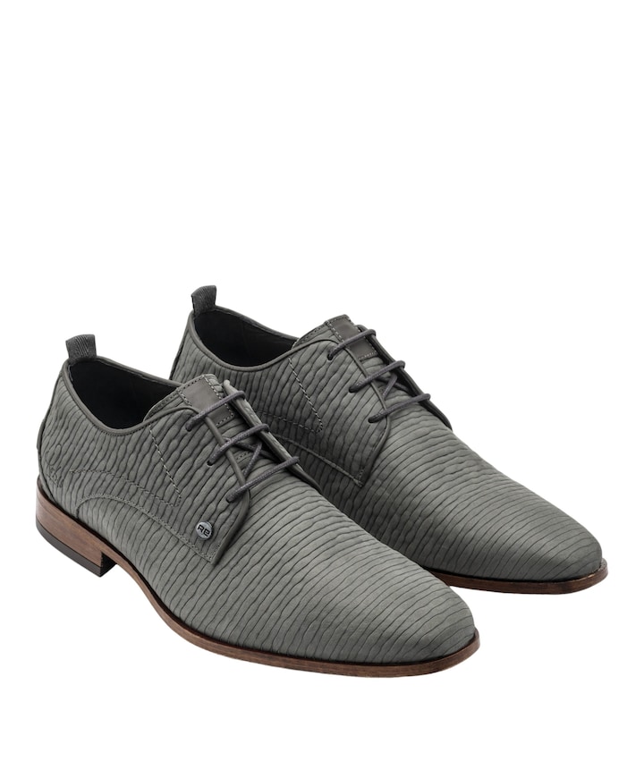 Greg Stones heren veterschoenen grijs