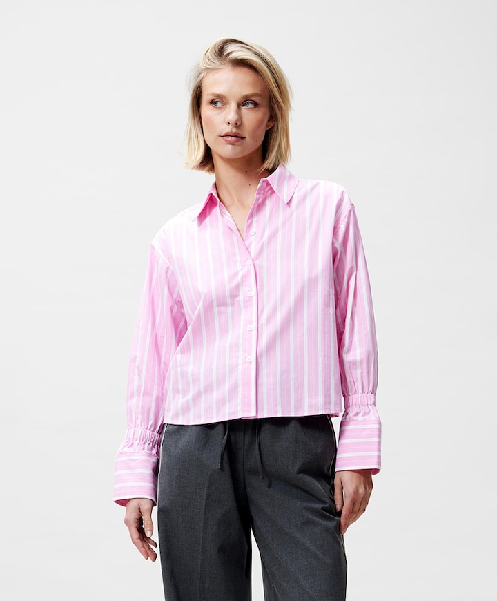 Dames blouse roze