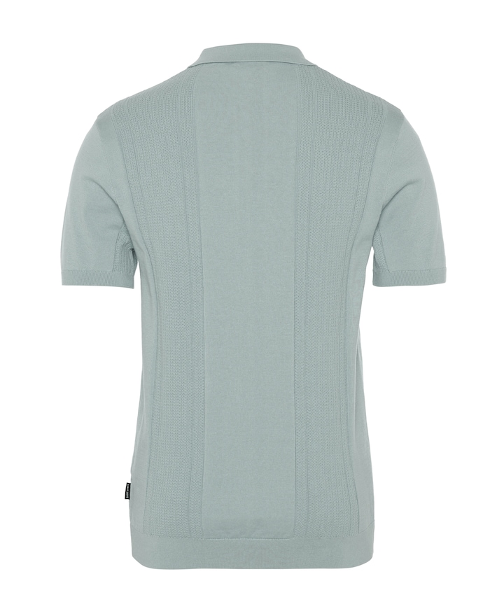 Heren polo groen