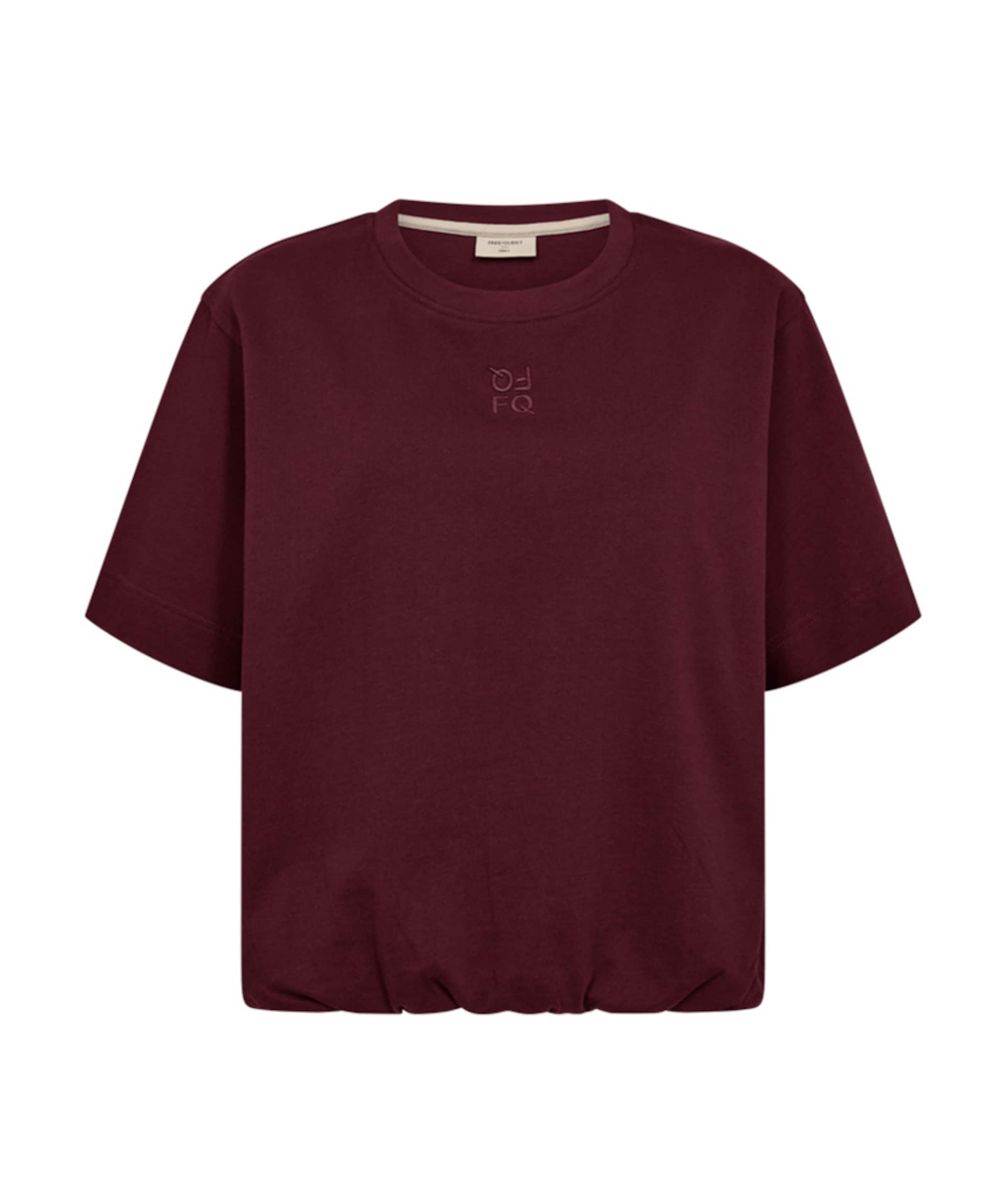 Dames T-shirt bordeaux