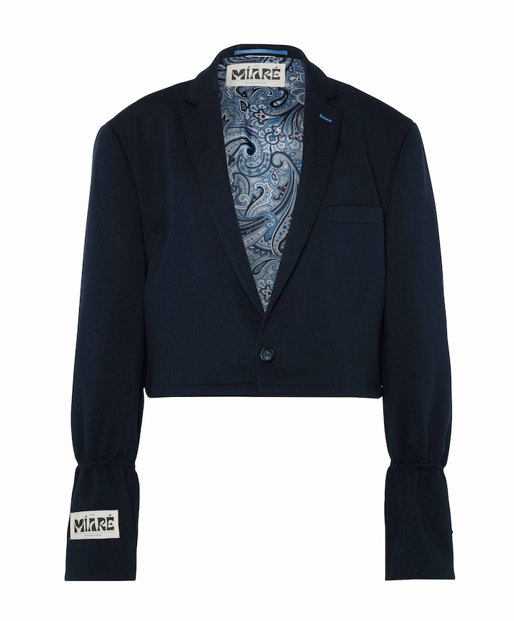 Dames blazer blauw